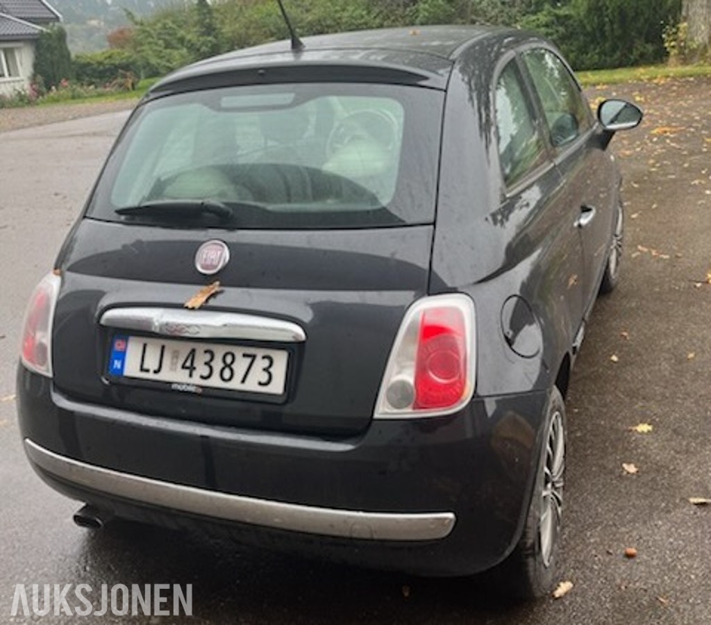 2011 Fiat 500 1.2, 98500km, Reparasjonsobjekt