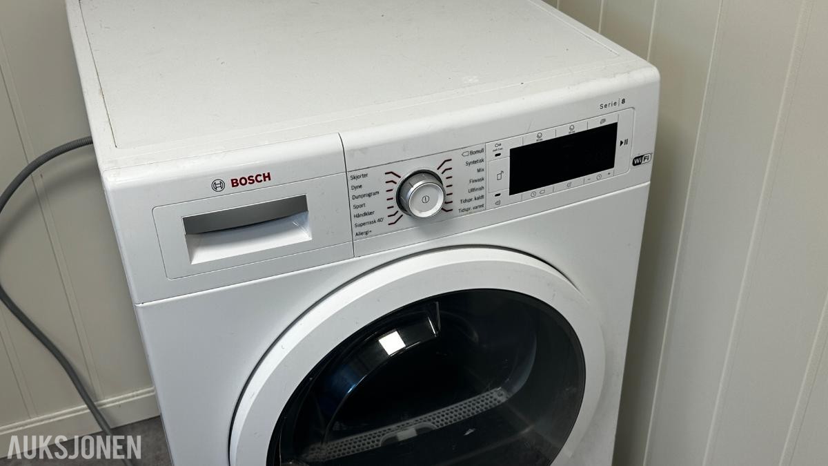 Stor utstyrspakke selges samlet: Kvalitetsverktøy, Bosch hvitevarer & hageredskaper