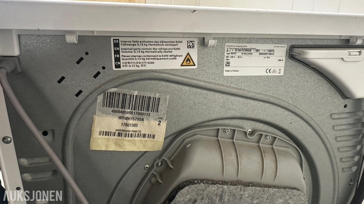 Stor utstyrspakke selges samlet: Kvalitetsverktøy, Bosch hvitevarer & hageredskaper