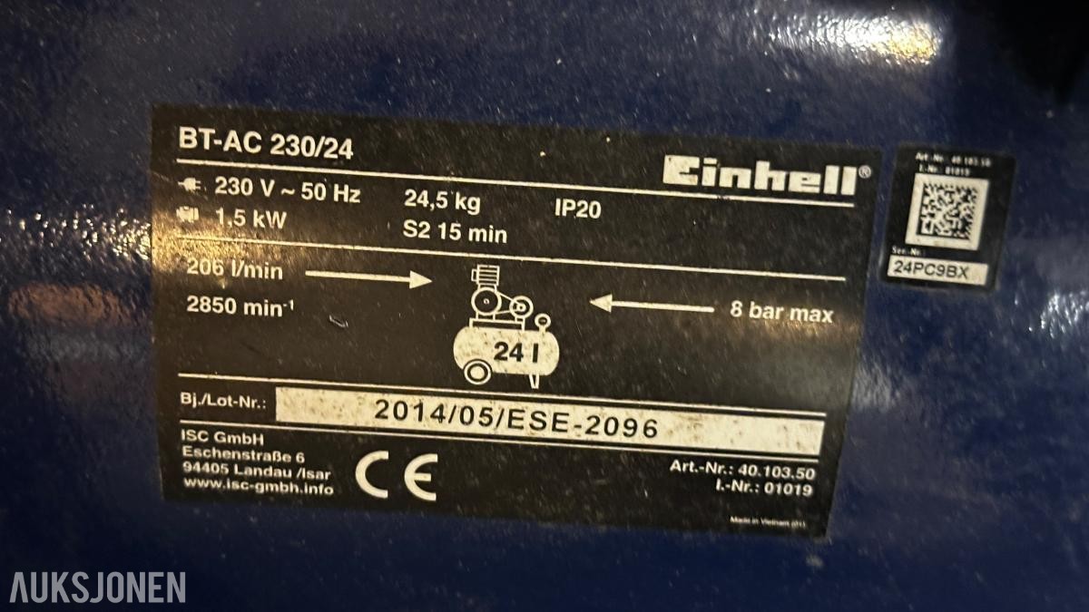 Stor utstyrspakke selges samlet: Kvalitetsverktøy, Bosch hvitevarer & hageredskaper