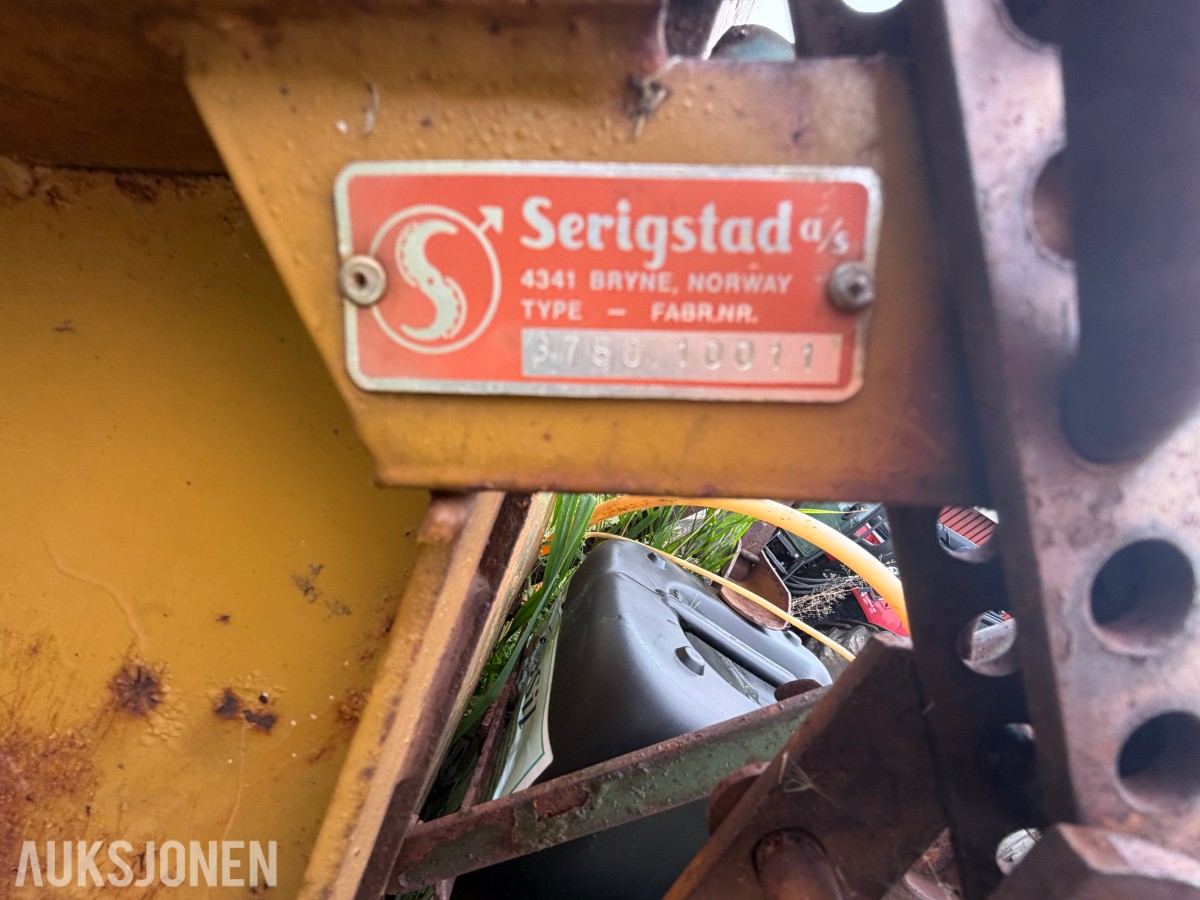 Serigstad FS 115 K Forhøster - repobjekt / delemaskin - aksel