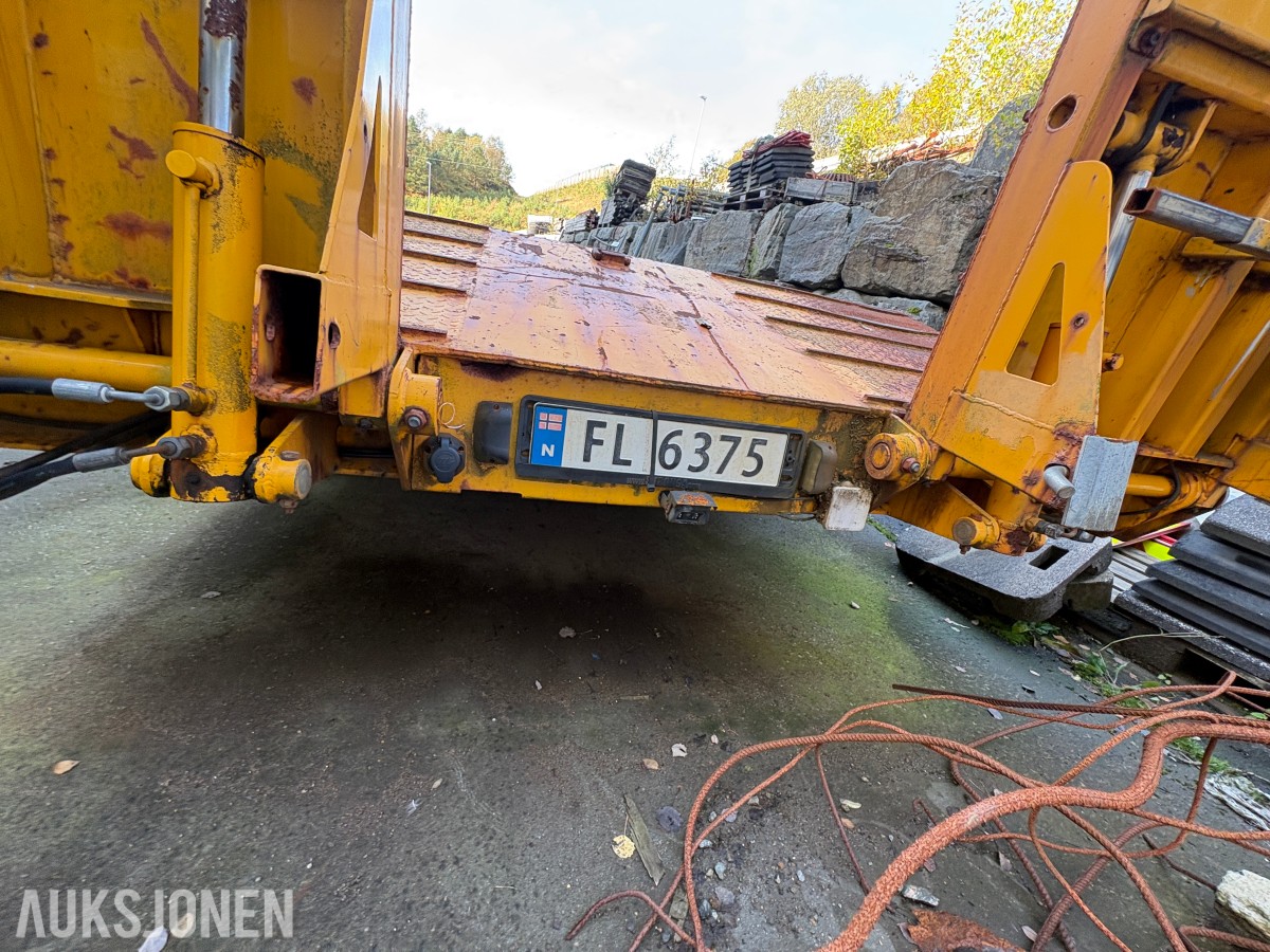 2015 Stronga LL800 Hook Loada Traktortilhenger, kjørebruer, luftbremser, ABS