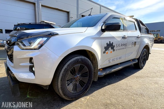 2021 Isuzu D-max 1,9 163hk 4x4 aut 4d - brøyterigget bil med skjær og strøkasse - 2 sett hjul