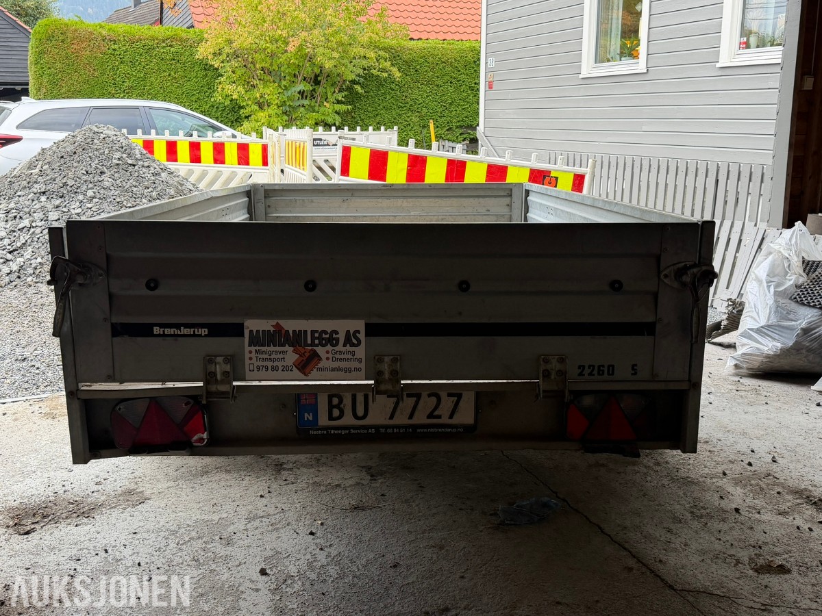 2016 Brenderup 2260SB 153 Tilhenger