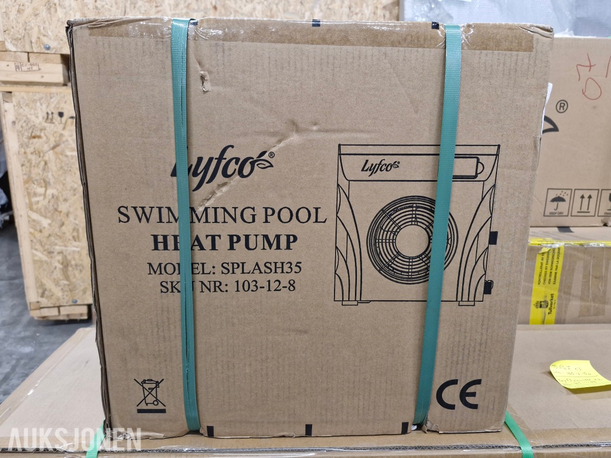 Lyfco SPLASH35 Bassengvarmepumpe