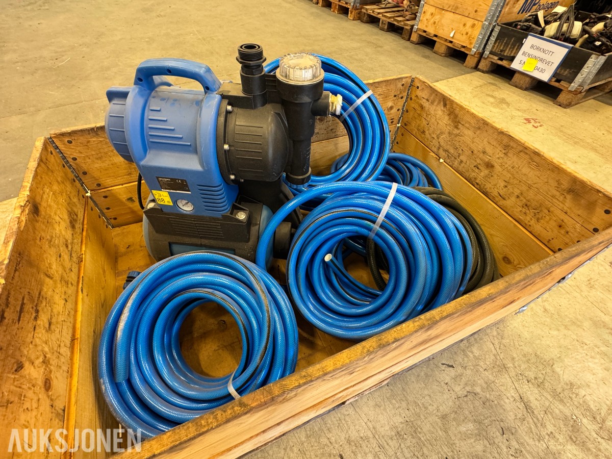 Automatisk elektrisk vannpumpe - Pump Automat PA 1100A - 60L/min