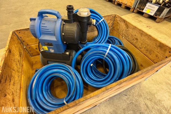 Automatisk elektrisk vannpumpe - Pump Automat PA 1100A - 60L/min