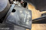 6 stk bensindrevne boremaskiner Hitachi m.fl.