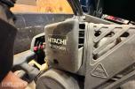 6 stk bensindrevne boremaskiner Hitachi m.fl.