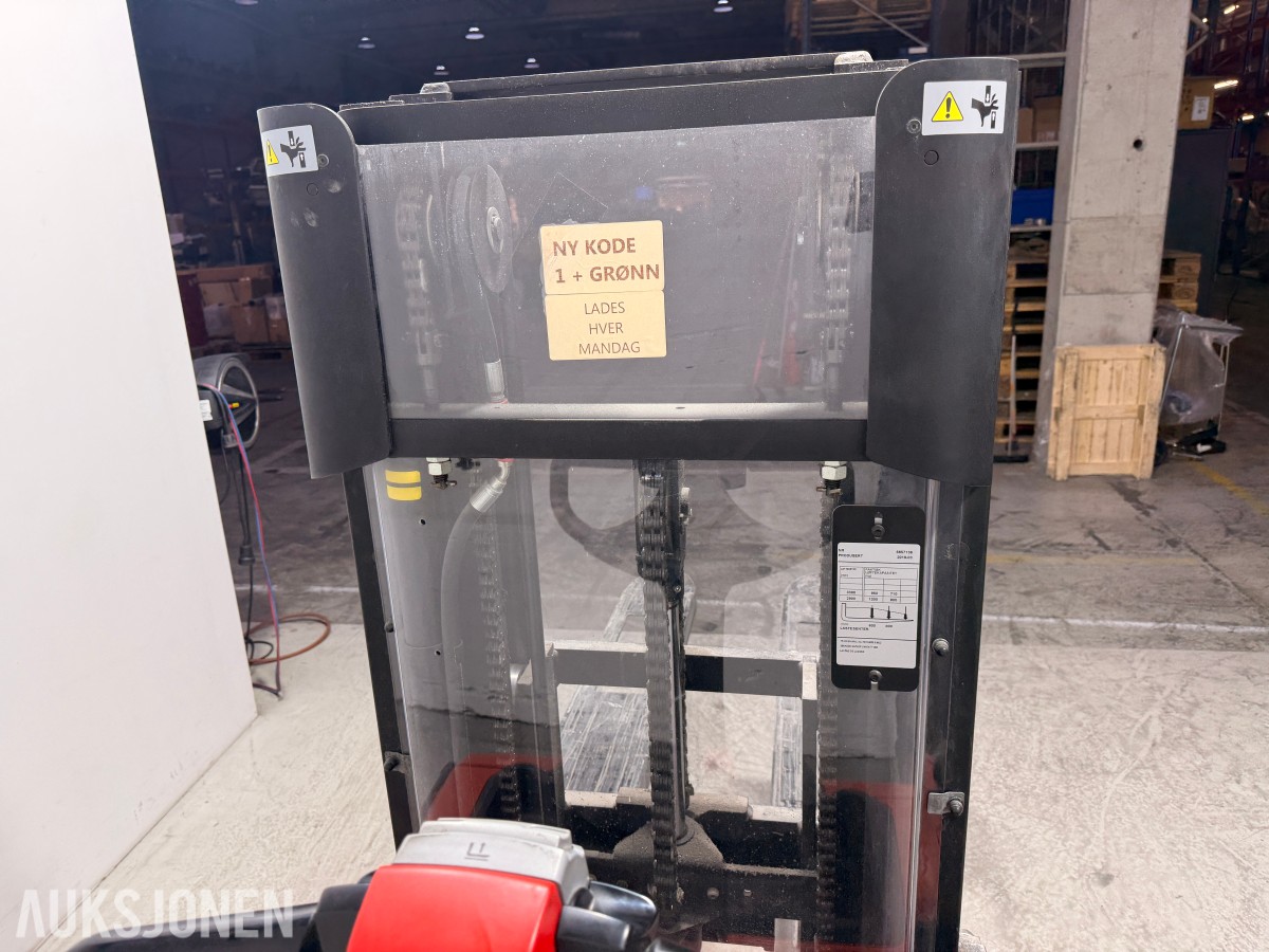 2019 Toyota SWE120 elektrisk stabler 1 200 kg / 3,3 m
