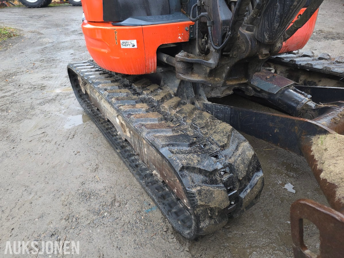 2010 Kubota KX057-4 beltegraver 7192 timer- leveres nysertifisert