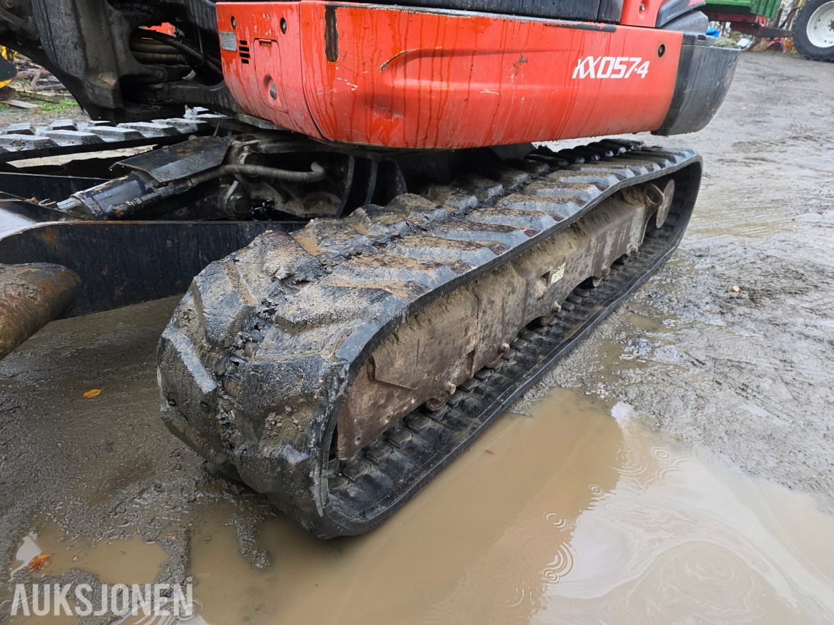 2010 Kubota KX057-4 beltegraver 7192 timer- leveres nysertifisert