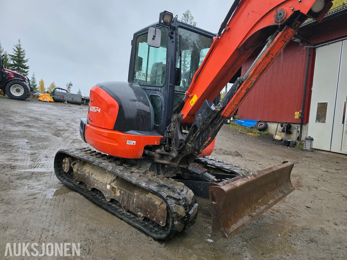 2010 Kubota KX057-4 beltegraver 7192 timer- leveres nysertifisert