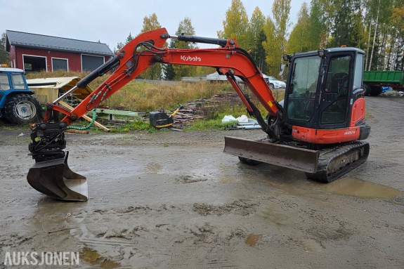 2010 Kubota KX057-4 beltegraver 7192 timer- leveres nysertifisert