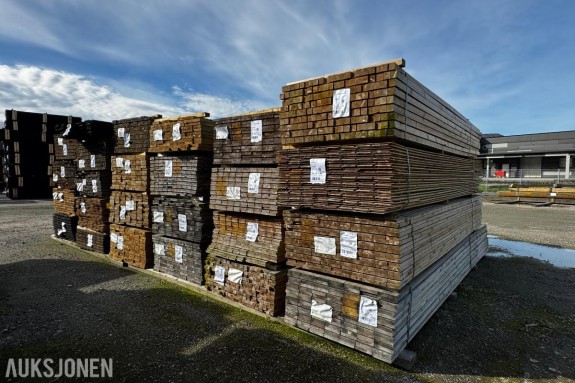 CU impregnert Rektangulær kledning - Furu 22x98 - 1 pakke - Totalt 859 meter