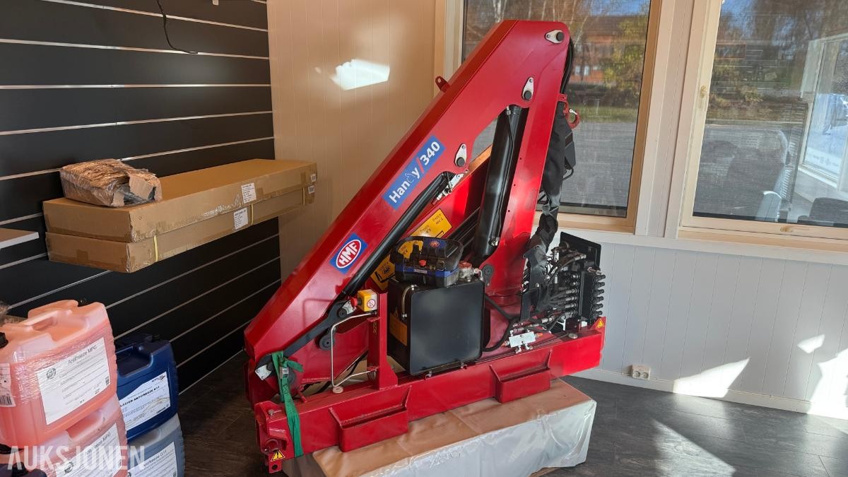2013 HMF Handy 340 K3 lastekran m/ fjernkontroll