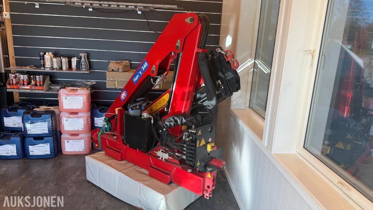 2013 HMF Handy 340 K3 lastekran m/ fjernkontroll