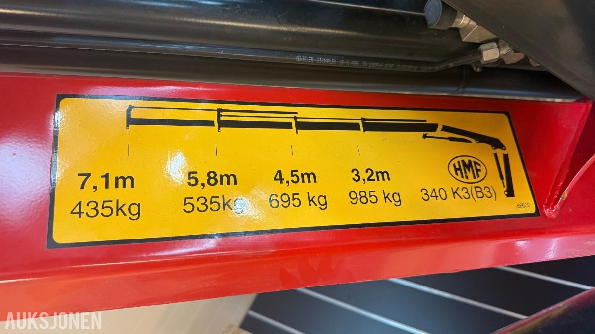 2013 HMF Handy 340 K3 lastekran m/ fjernkontroll