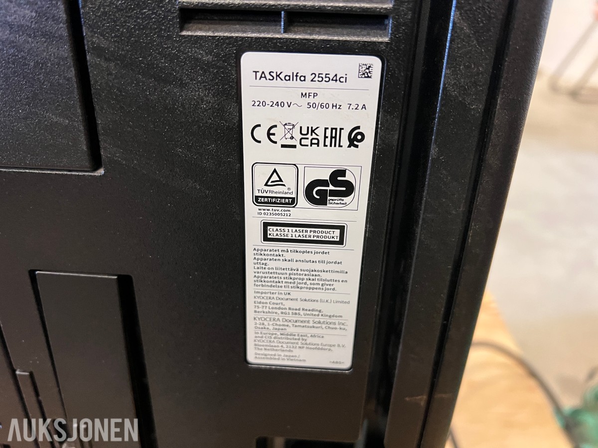 2023 Kyocera TASKalfa 3