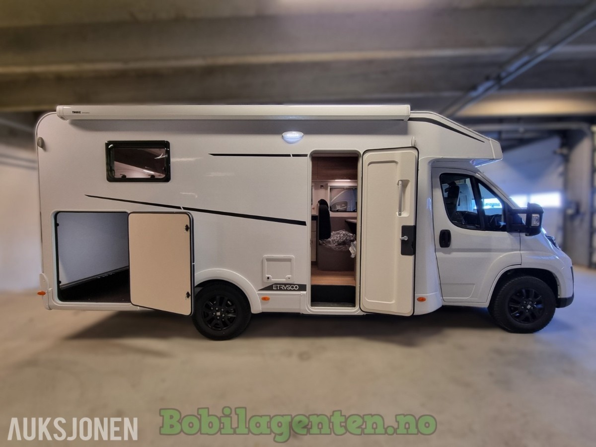 2026 Etrusco T 6.9 SB Hymer / NYBIL / Solcelle / Ryggekamera / Markise / Lettmetallfelger / Stor gjennomgående gar