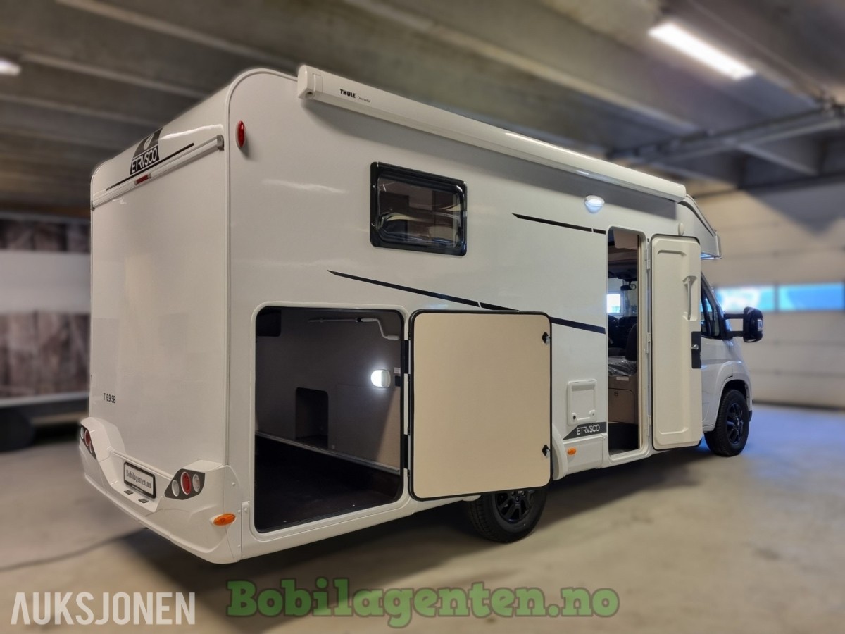 2026 Etrusco T 6.9 SB Hymer / NYBIL / Solcelle / Ryggekamera / Markise / Lettmetallfelger / Stor gjennomgående gar