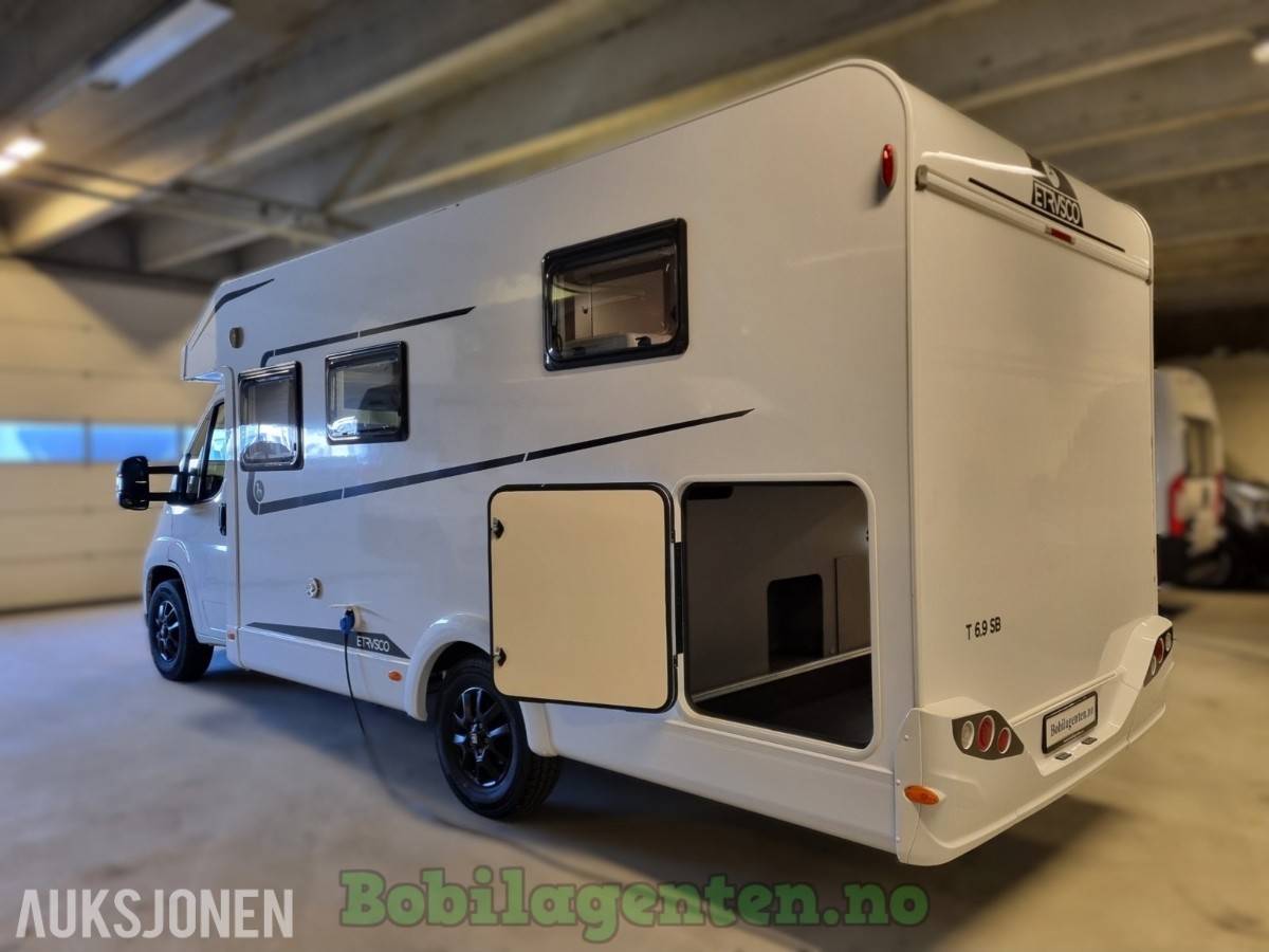 2026 Etrusco T 6.9 SB Hymer / NYBIL / Solcelle / Ryggekamera / Markise / Lettmetallfelger / Stor gjennomgående gar