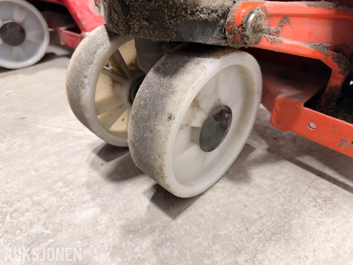 5 stk jekketraller med forskjellige modeller og kapasiteter