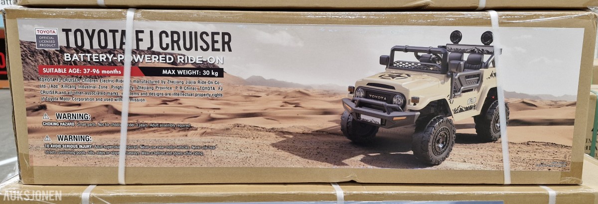 Toyota FJ Cruiser elbil for barn