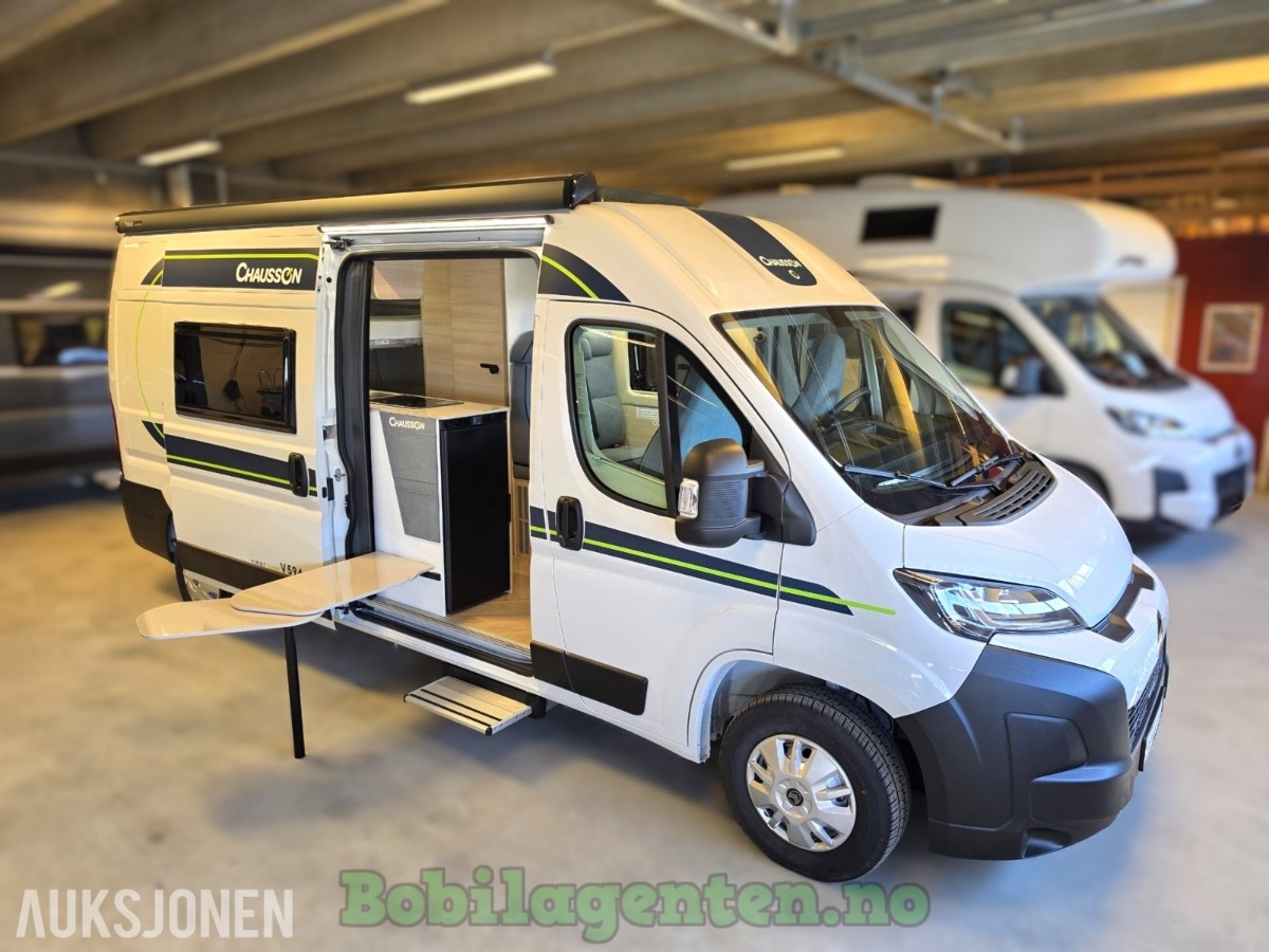 2026 Chausson V594 Max L First Line / 4 Faste Sengeplasser / Bedkit / Solcelle / Kompressorkjøleskap / Ryggekamera