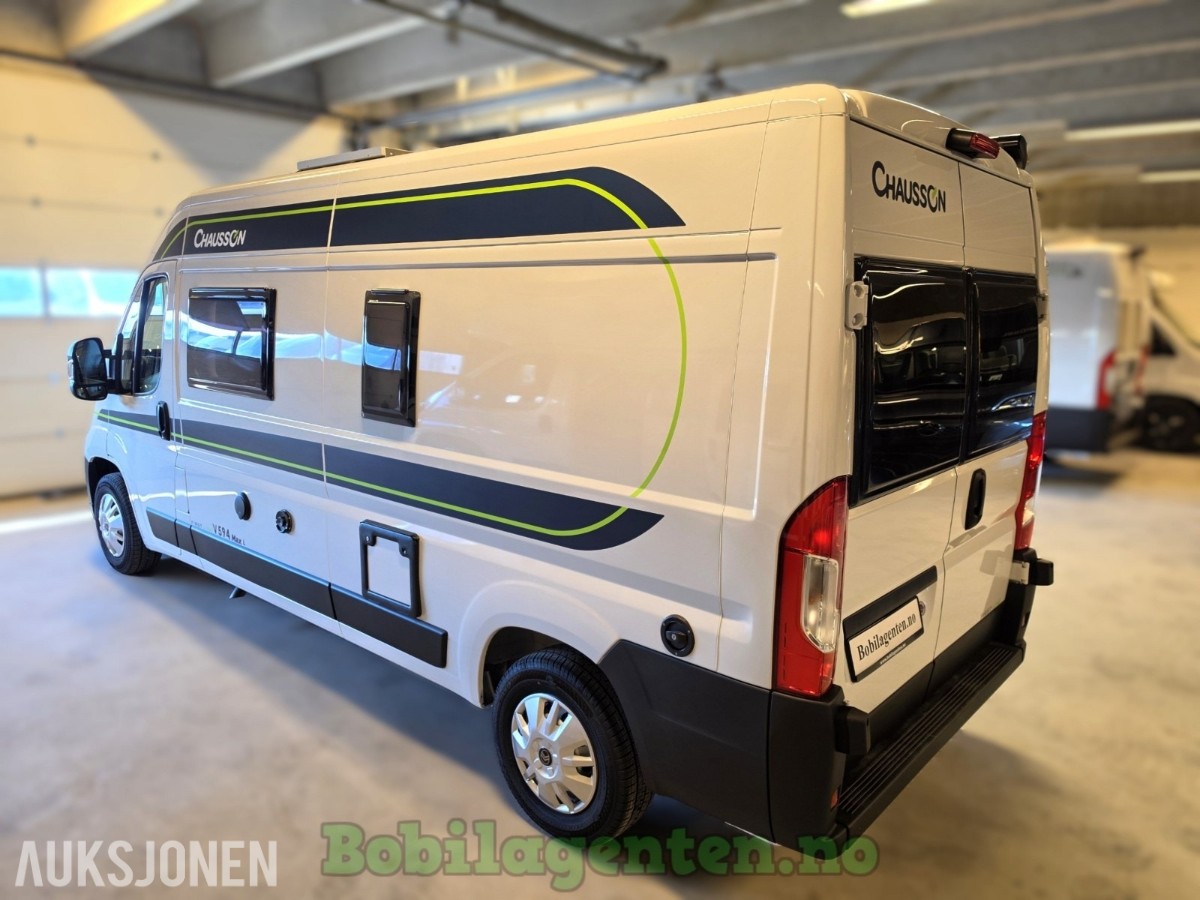 2026 Chausson V594 Max L First Line / 4 Faste Sengeplasser / Bedkit / Solcelle / Kompressorkjøleskap / Ryggekamera