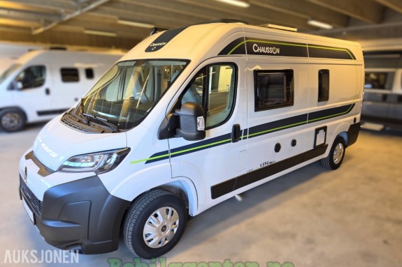 2026 Chausson V594 Max L First Line / 4 Faste Sengeplasser / Bedkit / Solcelle / Kompressorkjøleskap / Ryggekamera