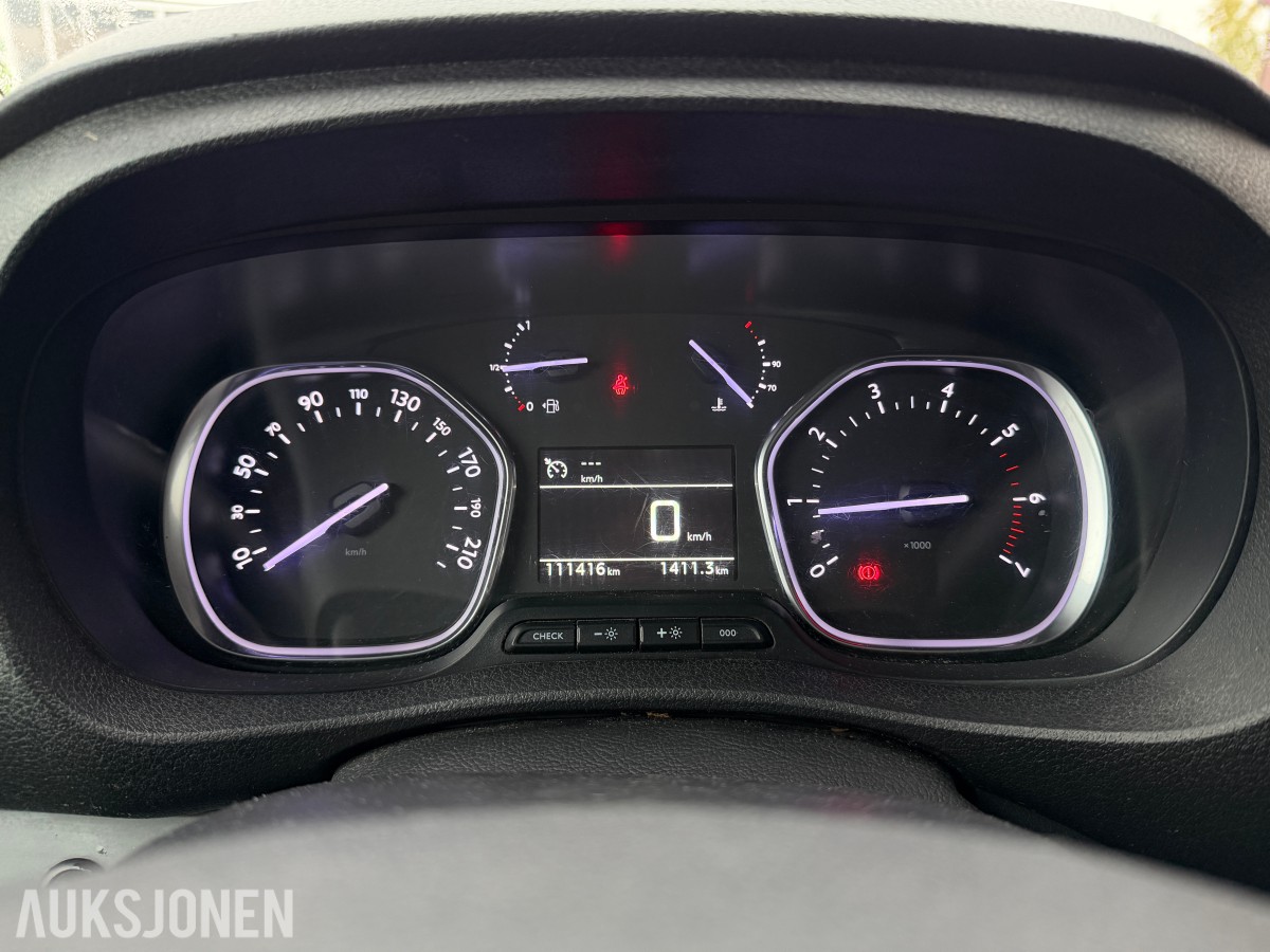 2019 PEUGEOT EXPERT DANGEL L2 4X4 HENGERFESTE RYGGEKAMERA CRUISE
