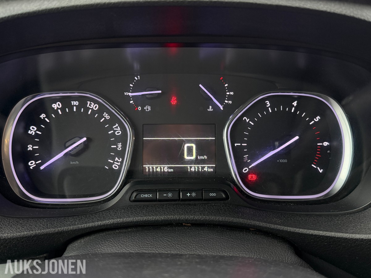 2019 PEUGEOT EXPERT DANGEL L2 4X4 HENGERFESTE RYGGEKAMERA CRUISE