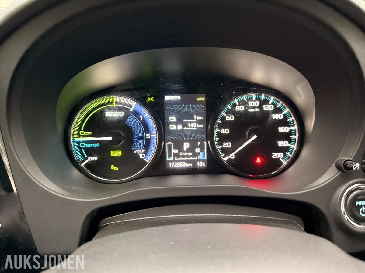 2020 Mitsubishi Outlander 2,4 PHEV 224hk AWD ADAPTIV CRUISEKONTROLL, RYGGEKAMERA, HENGERFESTE