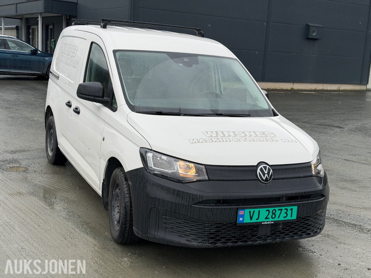 2021 VOLKSWAGEN CADDY 2.0 TDI - HENGERFESTE - TAKSTATIV