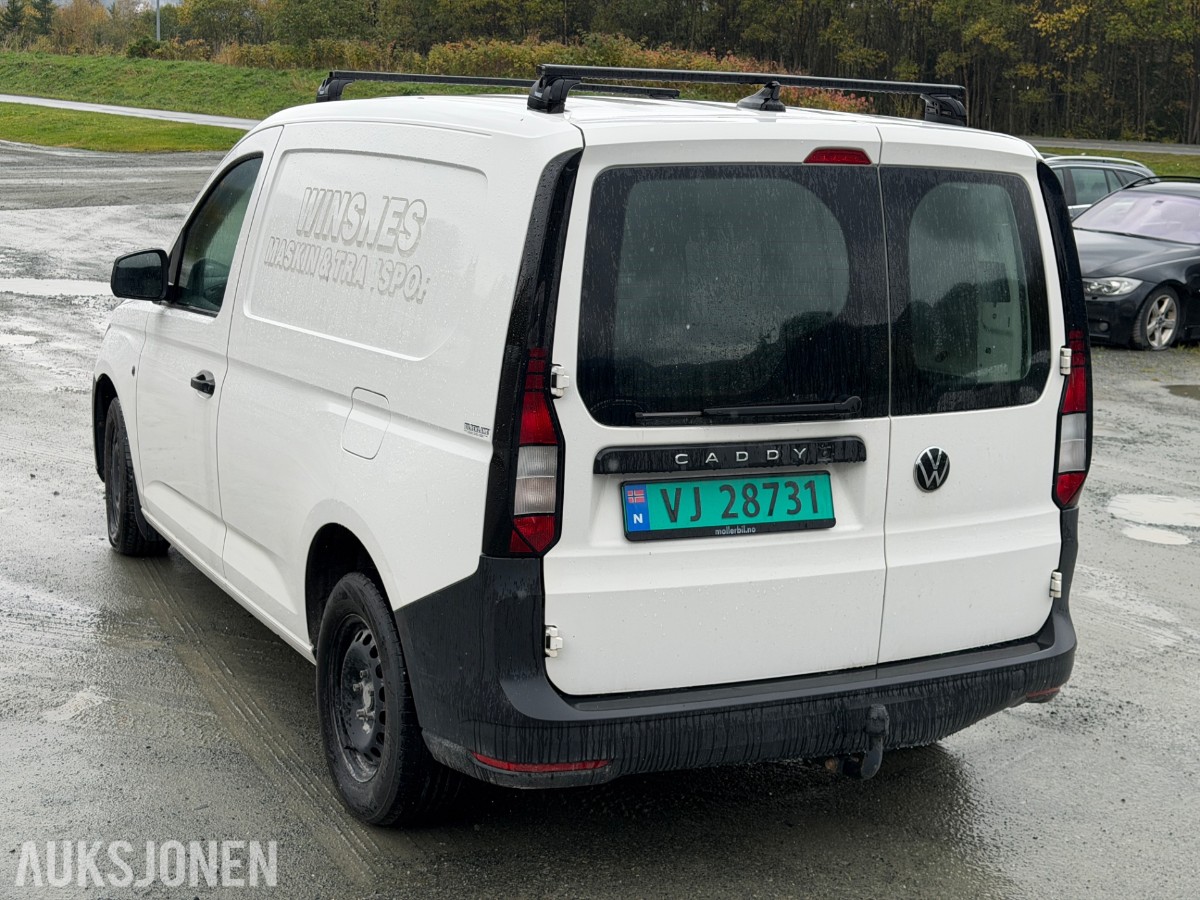 2021 VOLKSWAGEN CADDY 2.0 TDI - HENGERFESTE - TAKSTATIV