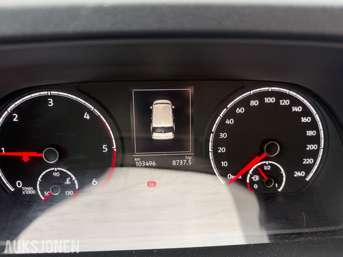 2021 VOLKSWAGEN CADDY 2.0 TDI - HENGERFESTE - TAKSTATIV