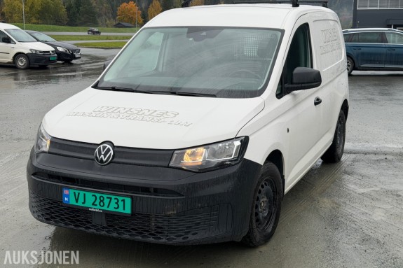 2021 VOLKSWAGEN CADDY 2.0 TDI - HENGERFESTE - TAKSTATIV