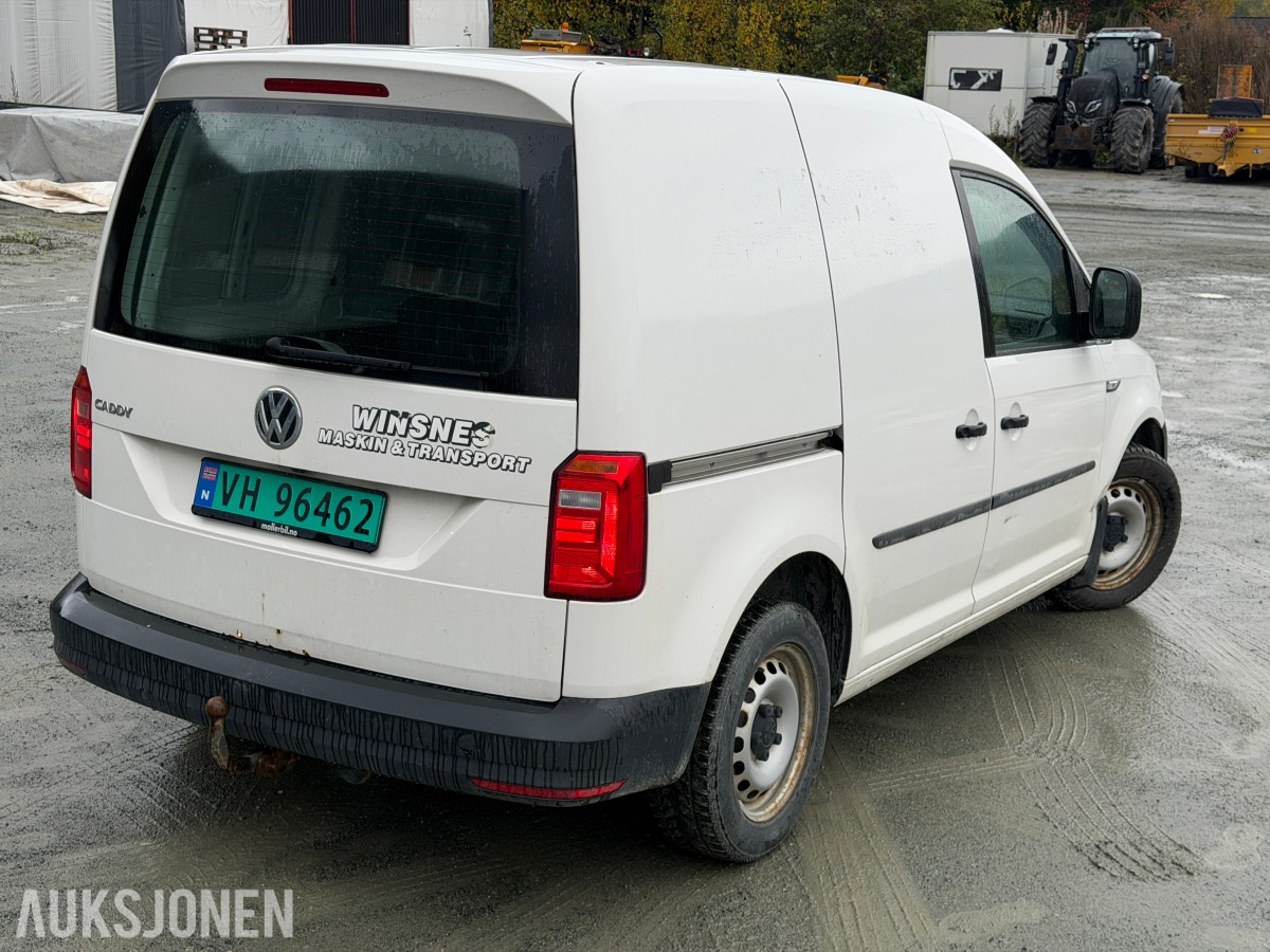 2018 Volkswagen CADDY 2.0 TDI 75HK HENGERFESTE DAB+ RYGGEKAMERA