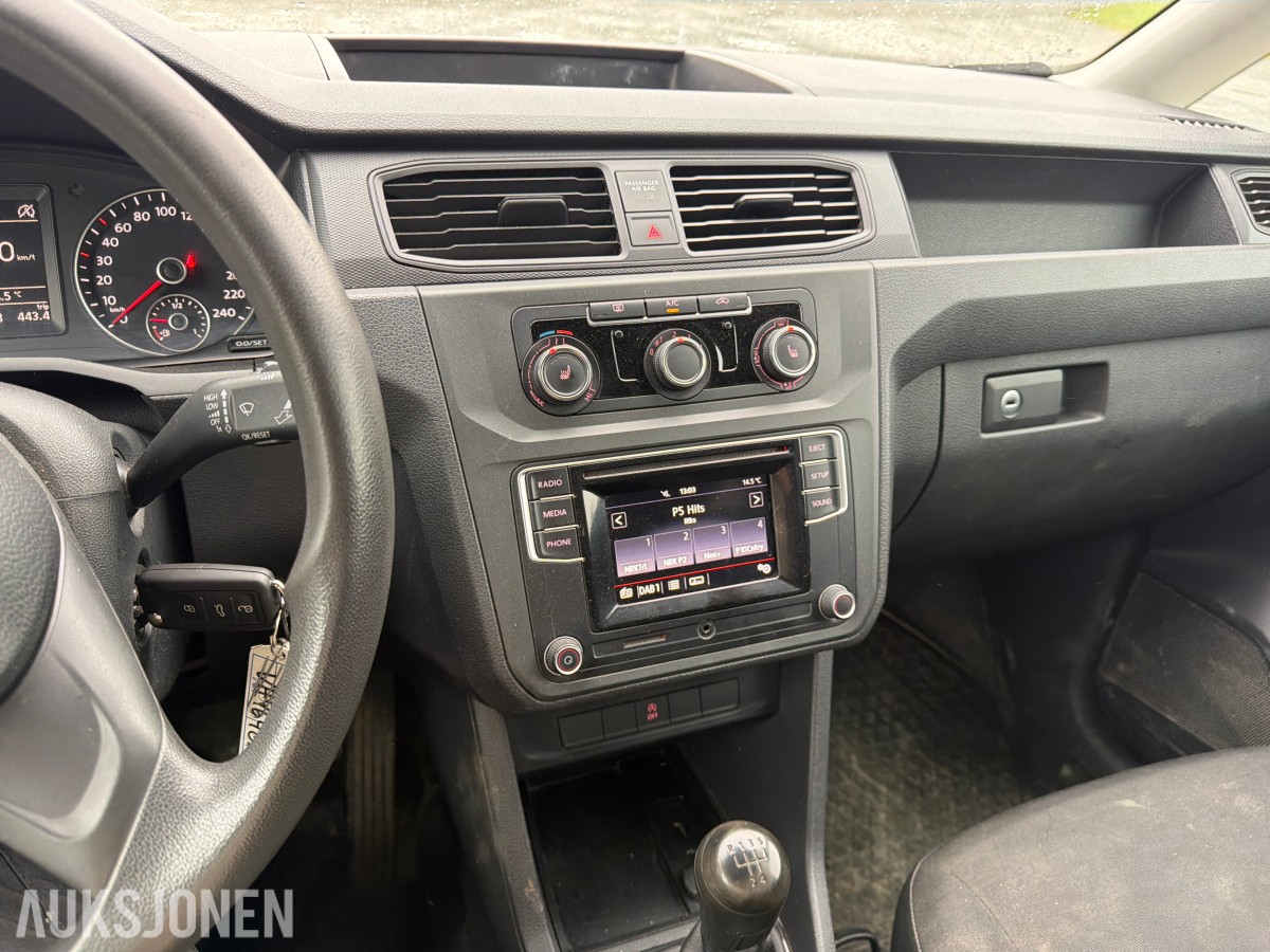 2018 Volkswagen CADDY 2.0 TDI 75HK HENGERFESTE DAB+ RYGGEKAMERA