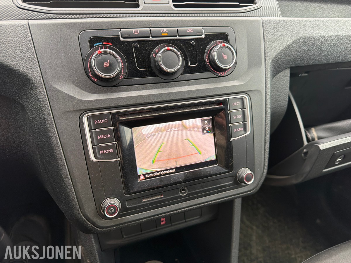 2018 Volkswagen CADDY 2.0 TDI 75HK HENGERFESTE DAB+ RYGGEKAMERA