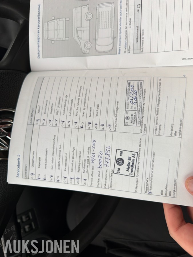 2016 Volkswagen VOLKSWAGEN CADDY TDI HENGERFESTE TAKSTATIV DAB