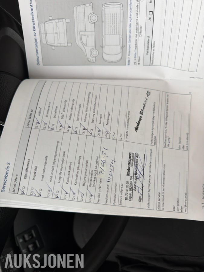 2016 Volkswagen VOLKSWAGEN CADDY TDI HENGERFESTE TAKSTATIV DAB