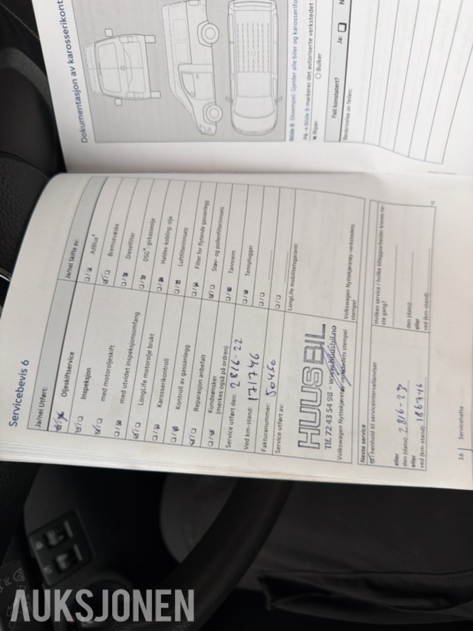 2016 Volkswagen VOLKSWAGEN CADDY TDI HENGERFESTE TAKSTATIV DAB