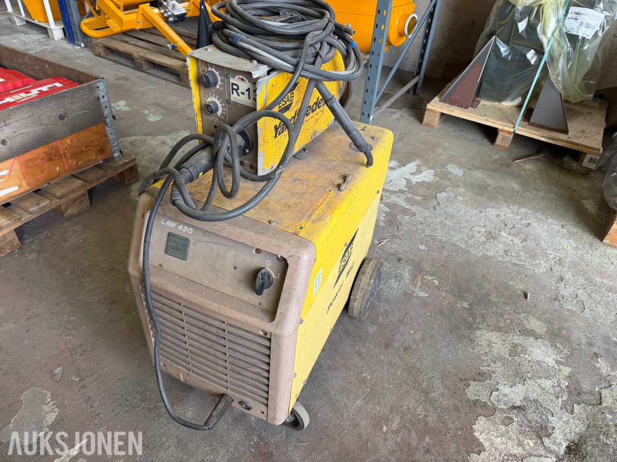 ESAB LAW 420 SVEISEAPPARAT MED YARDFEEDER MEH 20