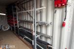 2012 20 FOTS CONTAINER MED REOLER, STRØMINNTAK, RØR OG DELER