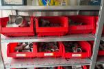 2012 20 FOTS CONTAINER MED REOLER, STRØMINNTAK, RØR OG DELER