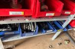 2012 20 FOTS CONTAINER MED REOLER, STRØMINNTAK, RØR OG DELER