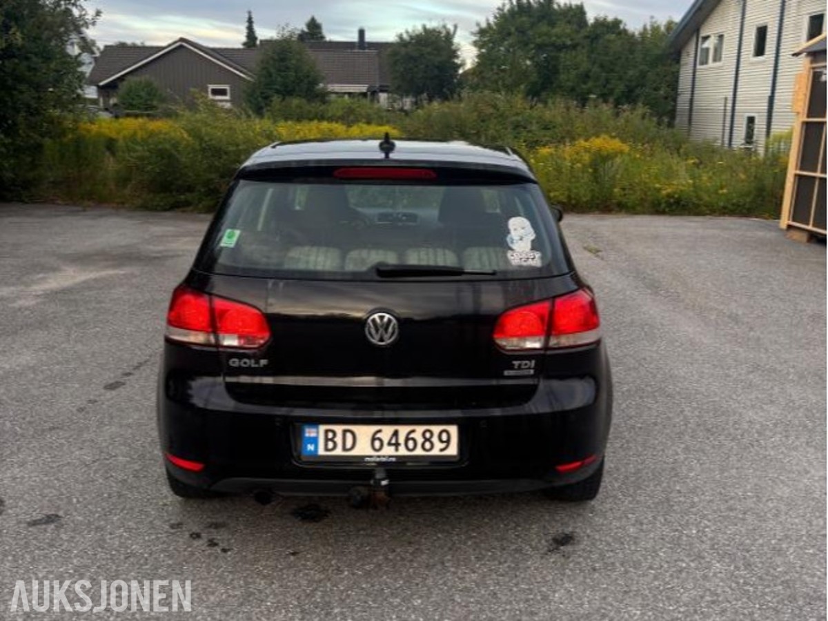 2010 Volkswagen GOLF 1.6 TDI 105HK HENGERFESTE LAV KM 