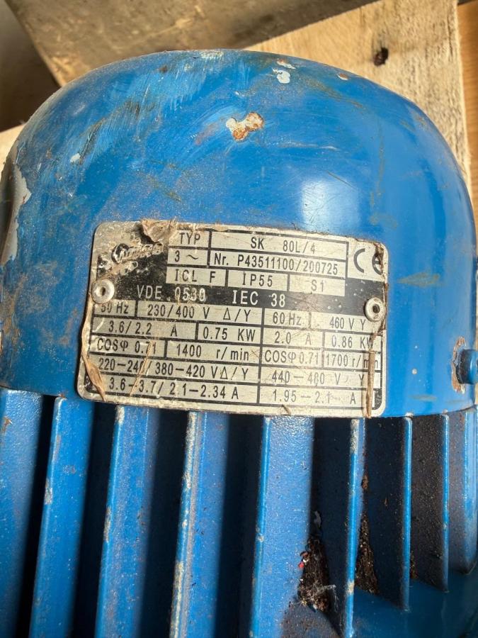 Allweiler AG AEB 1E 50 pumpe med elektromotor